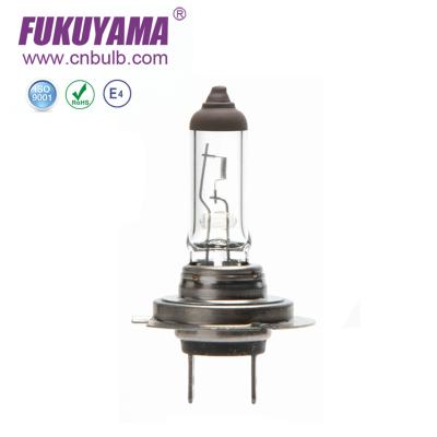 China QUARTZ GLASS GLASS Halogen Lamp Headlight H7 24V 70W UV Stop Car Accessories for sale