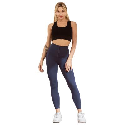 China Antibacterial Yoga Pants Sports Stretch Leggings High Waist Compression Tights Sports Pants Lift Up Women Gym Fitness Running Leggings for sale