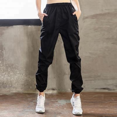 China Antibacterial Plus Size Activewear Gym Workout Loose Pants Running Fitness With Pockets Warm Thermal Wicking Burn Fat Pants for sale