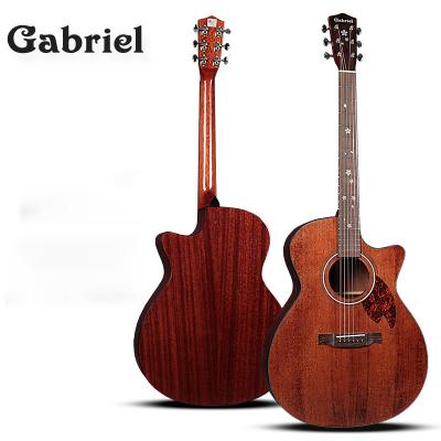 China Sitka Fir Top Solid Fir OEM Factory Solid Spruce Body Handcraft Chitarra Guitarra Acoustic Guitar For Adults Beginner for sale