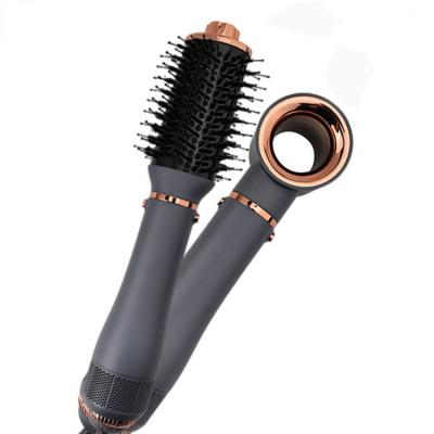 China New Design Multifunctional Air Wrap 5 in 1 Hair Straightening Brush Portable Airbrush Hair Dryer Brush Hot for sale