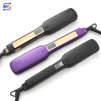 China Curling Iron Zkagile Plancha De Cabello Rosa Hair Straightener Wide Iron Logo Curling Flat Iron Private Straigthener for sale