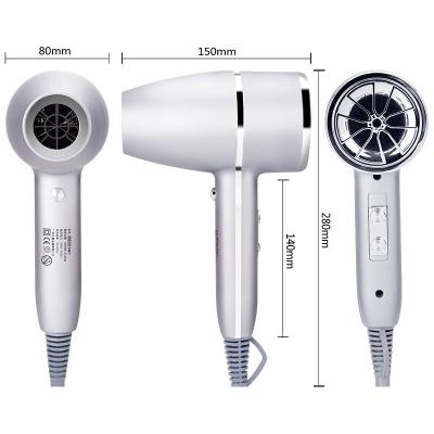 China Ionic New Design Salon Hair Blow Dryer AC Motor Powerful Professional Manufacturer 1400W Hair Dryer for sale