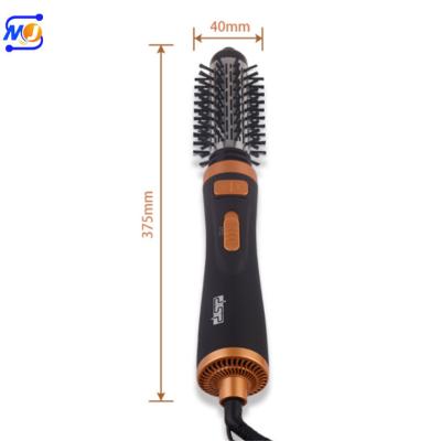 China Zkagile Professional Black Electric Hair Dryer Brush For Electric Hair Blow Dryer 2 In 1 Professional Black Hair Dryer for sale