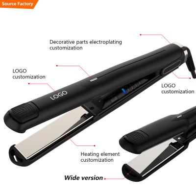 China Professional Car Hot Tools Private Label Flat Irons Cordless Wholesale Custom Titanium Cordless Flat Iron for sale