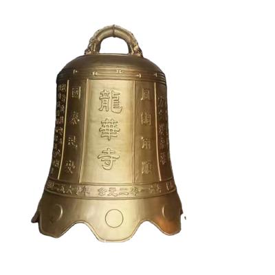 China China Bronze Sculpture Bell Cast Bronze Copper Sculpture Temple Sculpture Garden Sets for sale