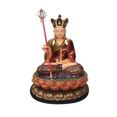 China China Buddhism Temple Garden Ornament Fiberglass Resin Jizo Buddha Statue Garden Sets for sale