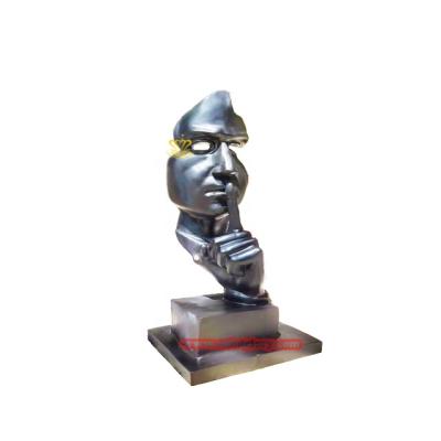 China The Good Europe Bust Figures Figurine Sculptures For Sale Metal Statues for sale