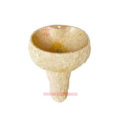 China Wholesale Eco-friendly Natural Stone Bathroom Hand Washing Carrara Marble Basin Bathroom Sinks for sale