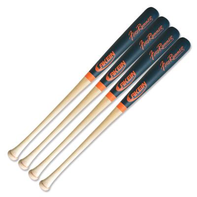 China Custom Wholesale Professional Manufacturer Bamboo Wood Bat Durable Maple Players Baseball Bat for sale