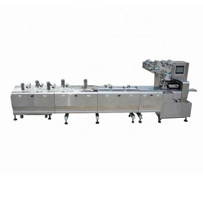 China Food Chocolate Bar Flow Wrapping Wrapping Machine Maquinas De Embalaje Multifuncion Automaticas for sale