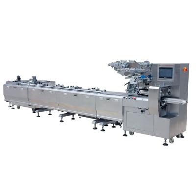 China High Speed ​​Bread Pillow Type Multifunctional Packaging Packaging Food Wrapping Machine for sale