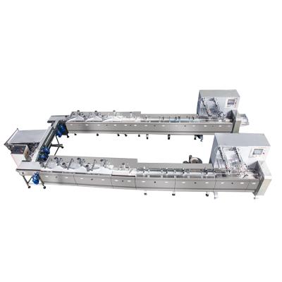 China Automatic Multifunctional Food Flow Package Wrapping Wrapping Machine For Cookies Bakery Candy for sale