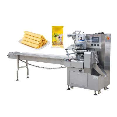 China Food Chocolate Bar Factory Customized Automatic Flow Wrapper Automated Bars Wrapping Line for sale