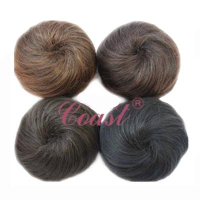 China Hiar Bun Fashion Fake Nature Wigs Blonde Synthetic Hair Buns Pieces for sale