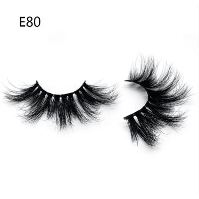 China Custom Package Eco-friendly Synthetic MInk Eyelashes 25MM Fluffy Thick Mink Eyelashes Wholesale Private Label for sale