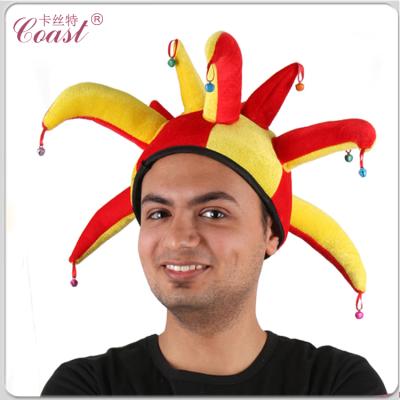 China Supply Striped World Cup Carnival Hats And Party Fan For Promotion Football Fans Hats for sale