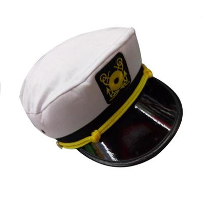 China Custom Picture New Arrival Yacht Captain Sailor Hat Wholesale for sale