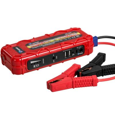 China Mini Portable 12V 12000mAh Lithium Power Pack Jump Starter 21*8.5*4.5 In Cm for sale