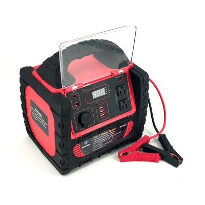 China Home Outdoor Portable 400W Solar Power Station With Jump Starter for sale