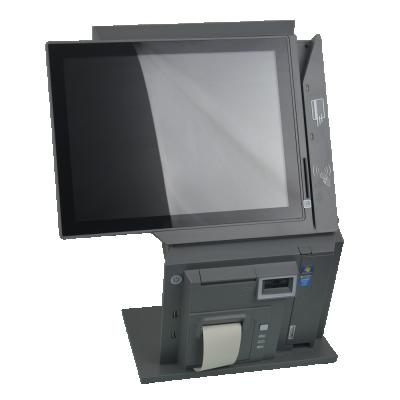 China Dual Screen 15Inch POS Machine All In One NFC POS Terminal With 15 Inch Printer 4:3 for sale