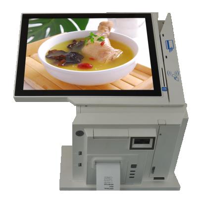 China J1900 Motherboard Windows Therminal Dual POS Monitor Display Cash Register NFC POS System Machine 15