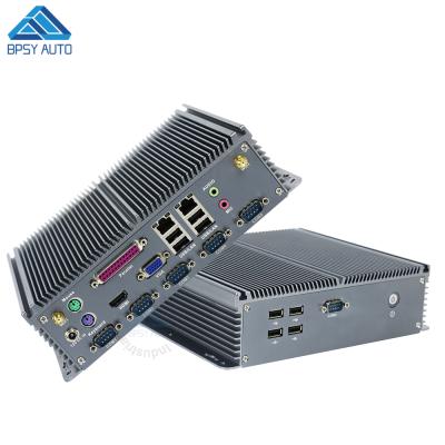 China High Quality All Aluminum Embedded Industrial All In One Mini PC Celeron J1900 Quad Core Inter Core With Serial USB Paralled Port for sale