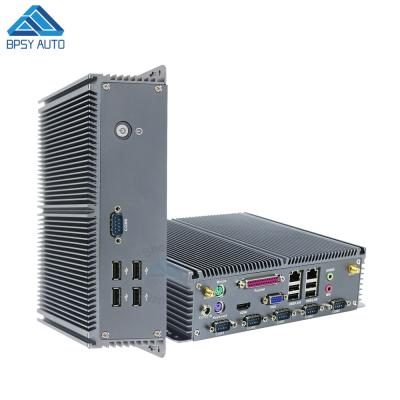 China High Quality All Embedded Aluminum Industrial All In One Mini PC Quad J1900 Inter Core With Serial USB Paralled Port for sale