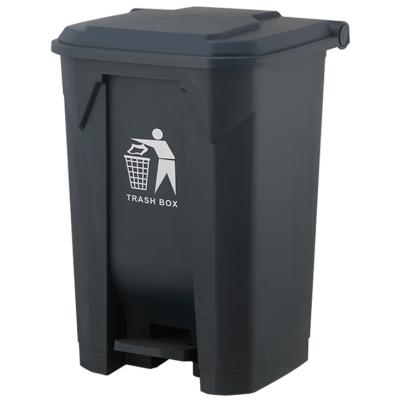 China Sustainable 30L Bin Manufacturer Sun Proof Household Pedal Type Indoor Garbage Recycle Bins for sale