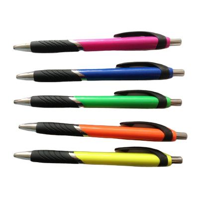 China office & School Pen Hot Selling Promotional Neon Plastic Ball Pen With Custom LOGO Company Name for sale