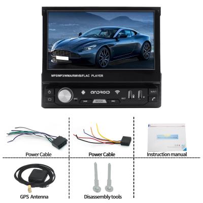 China Single Din Android Car Gps Navigation 1 Din Stereo Car Radio GPS 7 Inch Car DVD Player for sale