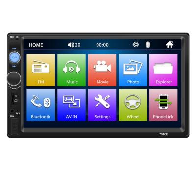 China Touch Screen Wink Car MP5 Player 7 Inch BT Car Radio Dual 2 Din Car Video Stereo With Mirror Link for sale