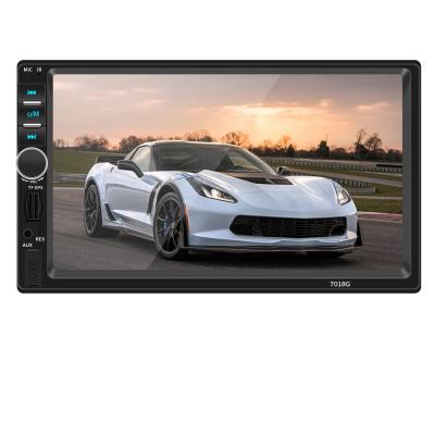 China Wince Dual Din 7 Inch BT Car Touch Screen Car Radio Gps Video MP5 Player With Mirror Link FM USB for sale