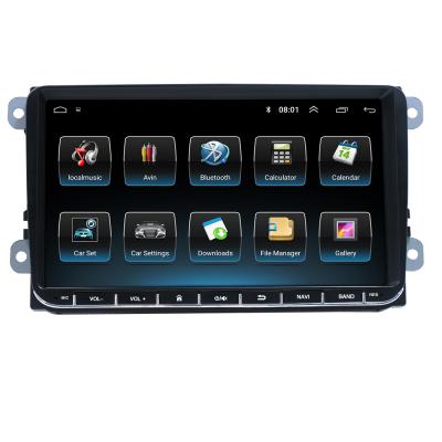 China GPS Two Din Android Car Radio Wifi BT Usb Navigation 9 Dual In Car DVD Player For VW Car Stereo for sale