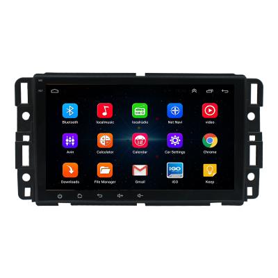 China 7 Inch Touch Screen Android Car DVD Player Dual Din Car Radio Android Mirror Link For GMC for sale