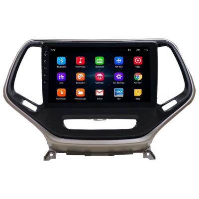 China Car Radio Multimedia VCR Automotive GPS Navigation For Jeep Cherokee 5 KL 2014 - 2018 2 Din Double Din Android Car Stereo 2din for sale