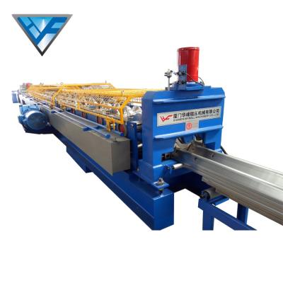 China Building Material Stores Highway Guardrail Galvanized Sheet Roll Forming Machine for sale