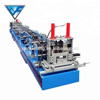 China ROOF Steel Structure Roof Use C/Z Purlin Roll Forming Machine HF for sale