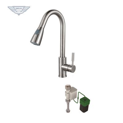 China Sense Faucets Full Body Faucet Kitchen Sink Sensor Touch Smart Faucet for sale