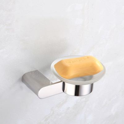 China Bahthroom Accessory Modern 304 Brushed Nickel Stainless Steel Soap Holder Dish for sale