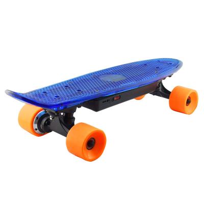 China Slim Electric Skateboard Motor Electric Skateboard Markets 250w Motor Power Foldable Electric Skateboard for sale