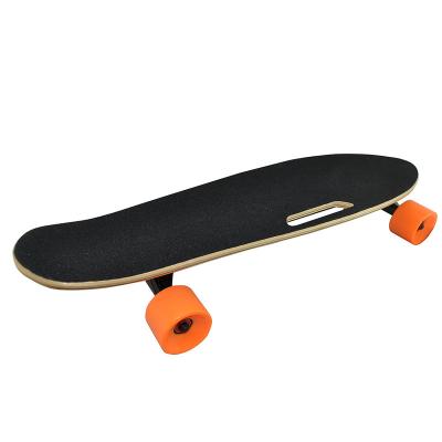 China High-elasticity PU Wholesale CE RoHS 4 Wheels Electric Scooter Skateboard for sale