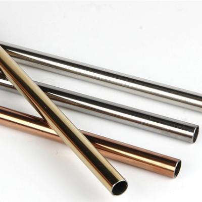 China 304 Stainless Steel Pipe 201 304 Rose Gold Color Polishing Stainless Steel Pipe Tubes for sale