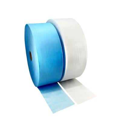 China SS Wihete PP Waterproof Blue Polyphenylene Spunbond Nonwoven Fabric For Sale for sale