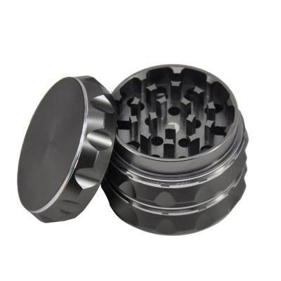 China Tobacco Weed Herb Maywaysky Cool Black Geometry Herb Grinder For Business Gift Grinding Smoking Tools for sale