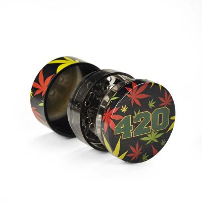 China Smoking Tools Custom Plastic Maywaysky 55mm Herb Grinder 420 3 Layer Tobacco Grinder Smoking Tools for sale