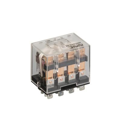 China NNC 16 pins epoxy electromanetic relays NNC68A-4Z (LY4) JQX 13F 12v general purple relay for sale