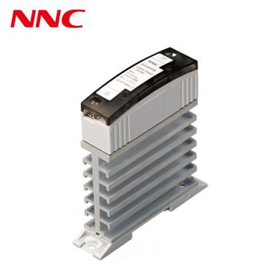 China Hot Selling Sealed NNC Clion CAG6-1/032F 10-80A Solid State Relay with heatsink, din rail mounting for sale