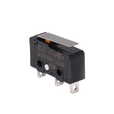 China Short Hinge Lever 5a 10A 250v Miniature Contact 3 Pin Micro Switch NS-5Z Switch NS-5Z for sale