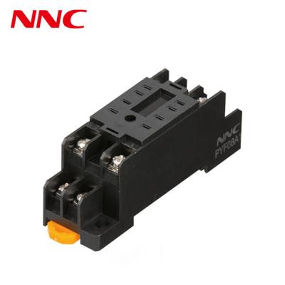 China NNC CLION PYF08A2 8Pin RELAY SOCKET PCB Convenient Type For MY2 PCB Mount Relay for sale